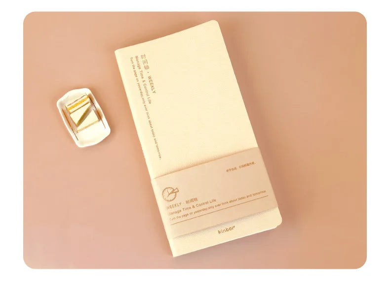 Kinbor Weekly Planner Notebook – Undated Daily & Monthly Agenda Journa