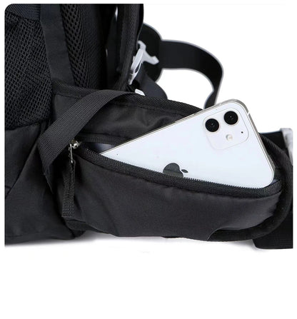 WESTTUNE 50L vedenpitävä retkeilyreppu sadesuojalla – Monitoiminen ulkoilu- ja vuorikiipeilylaukku