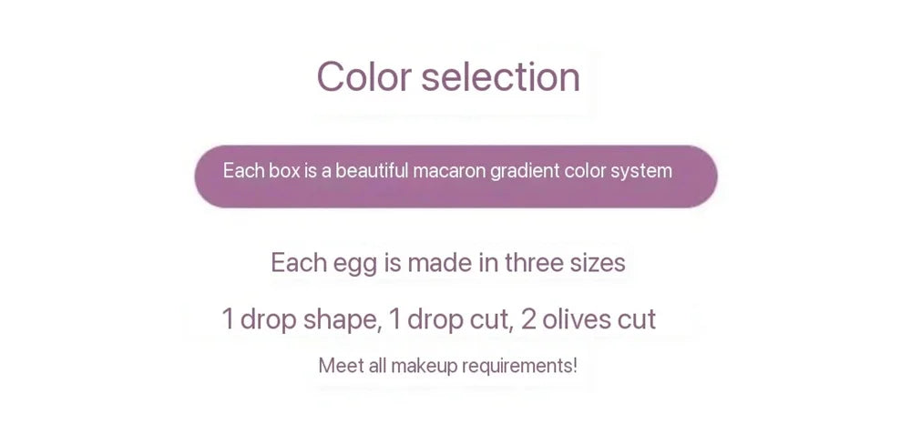 4PCS Meikki Paavo Blender Kauneusmuna Kosmeettinen Puff – Soft Foundation & Powder Spanges for Women, Professional Beauty Tools