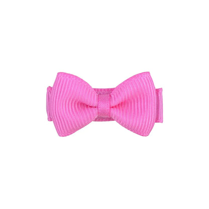 1.2 Inches Mini Hair Bows with Clip – Solid Colors Hair Grips for Kids & Baby Girl