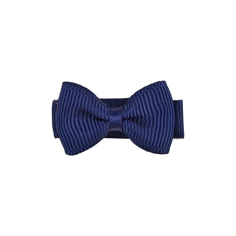 1.2 Inches Mini Hair Bows with Clip – Solid Colors Hair Grips for Kids & Baby Girl