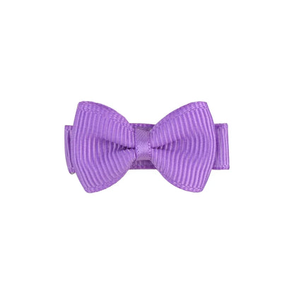 1.2 Inches Mini Hair Bows with Clip – Solid Colors Hair Grips for Kids & Baby Girl