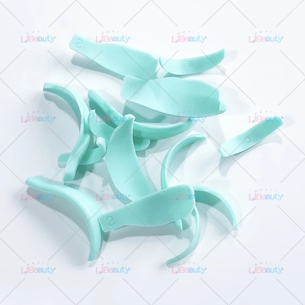 Libeauty 7 Paris Reusable Lash Lift Shield -suojatyynyt – Silicone Eyelash Curler & Curling Rautatarvikkeet, Meikkityökalu