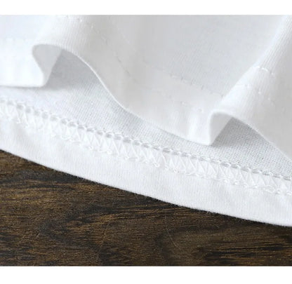 2-10Y Childrens Puhtaan puuvillan lyhythihainen pusero T-paita – Baby Boys & Girls Summer Tops