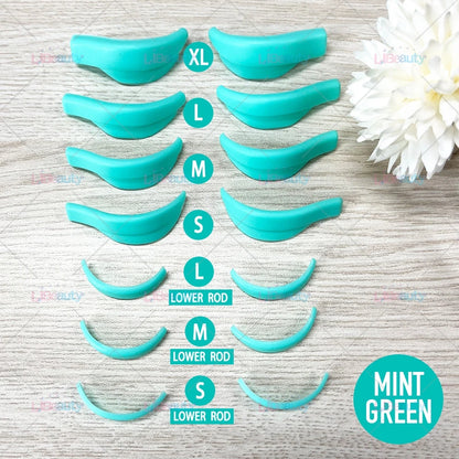 Libeauty 7 Paris Reusable Lash Lift Shield -suojatyynyt – Silicone Eyelash Curler & Curling Rautatarvikkeet, Meikkityökalu