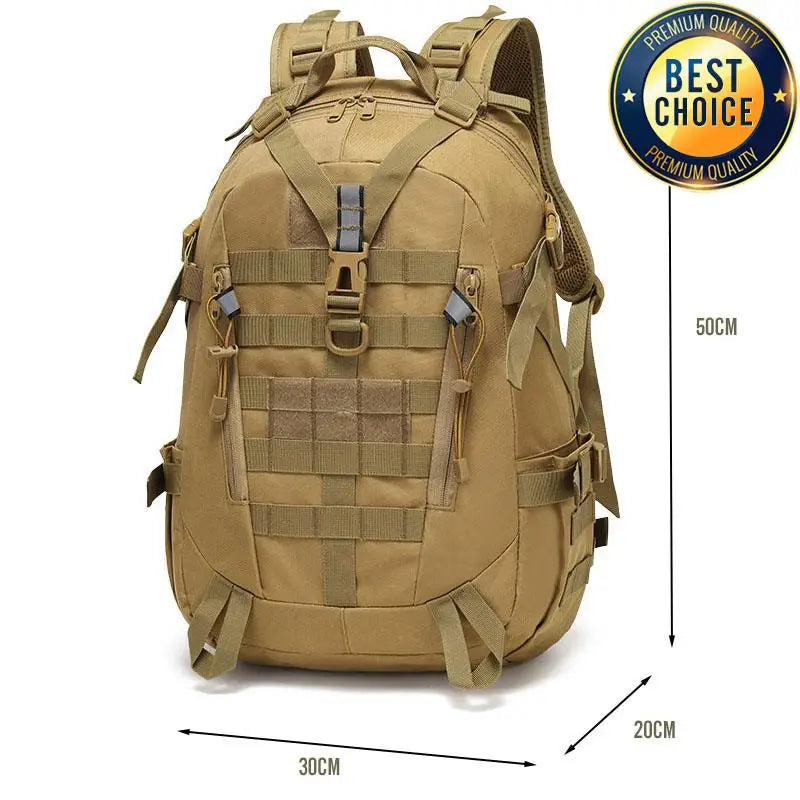40L Taktinen heijastusreppu – Military Molle Outdoor Recksack Retki, Camping, Hunting & Travel Bag