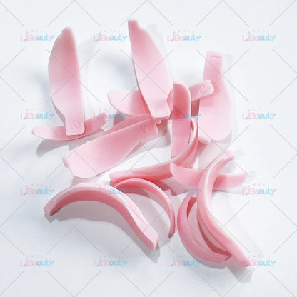 Libeauty 7 Paris Reusable Lash Lift Shield -suojatyynyt – Silicone Eyelash Curler & Curling Rautatarvikkeet, Meikkityökalu