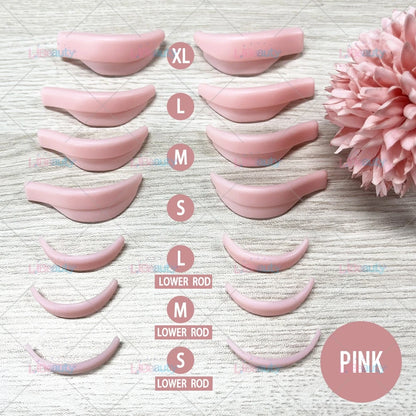 Libeauty 7 Paris Reusable Lash Lift Shield -suojatyynyt – Silicone Eyelash Curler & Curling Rautatarvikkeet, Meikkityökalu