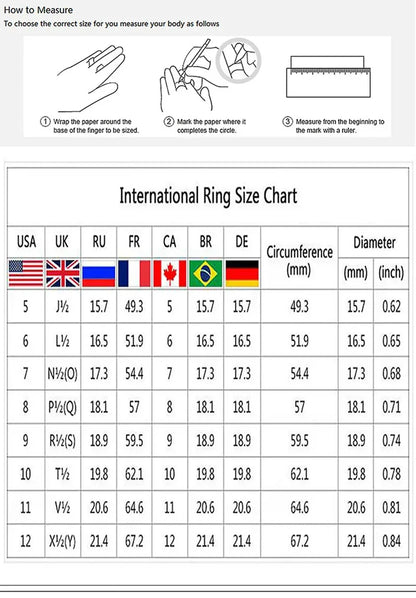 Moonso Luxury Cushion Silver Color Engagement Sormus naisille – Tyylikäs Zirkon Designer Korut Lahja R5604