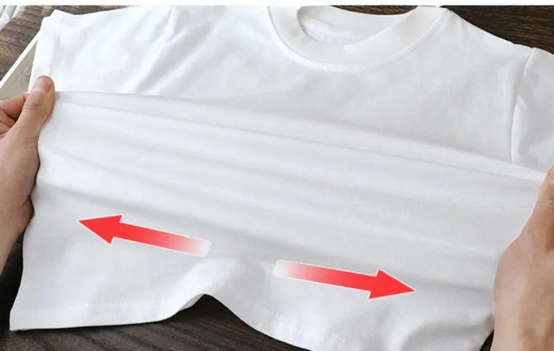 2-10Y Childrens Puhtaan puuvillan lyhythihainen pusero T-paita – Baby Boys & Girls Summer Tops