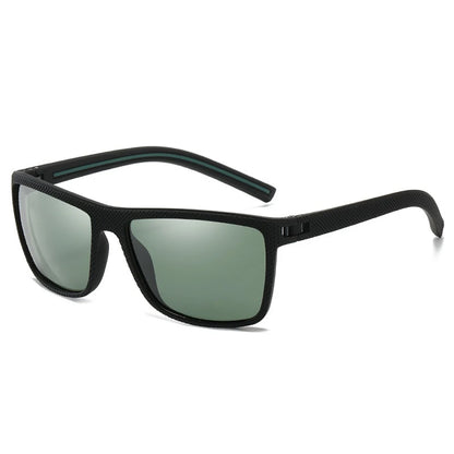 Fashion Vintage Square Polarized aurinkolasit miehille ja naisille – Designer UV400 Driving & Fishing Eyeweing