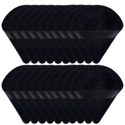 20/30 Pc:n kolmiosainen samettijauhepurkki – märkä- ja kuivakäyttömeikki Paavo säätiölle, kosmetiikalle ja kauneussekoitukselle