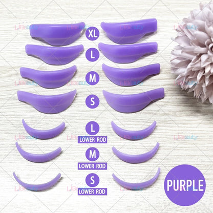 Libeauty 7 Paris Reusable Lash Lift Shield -suojatyynyt – Silicone Eyelash Curler & Curling Rautatarvikkeet, Meikkityökalu